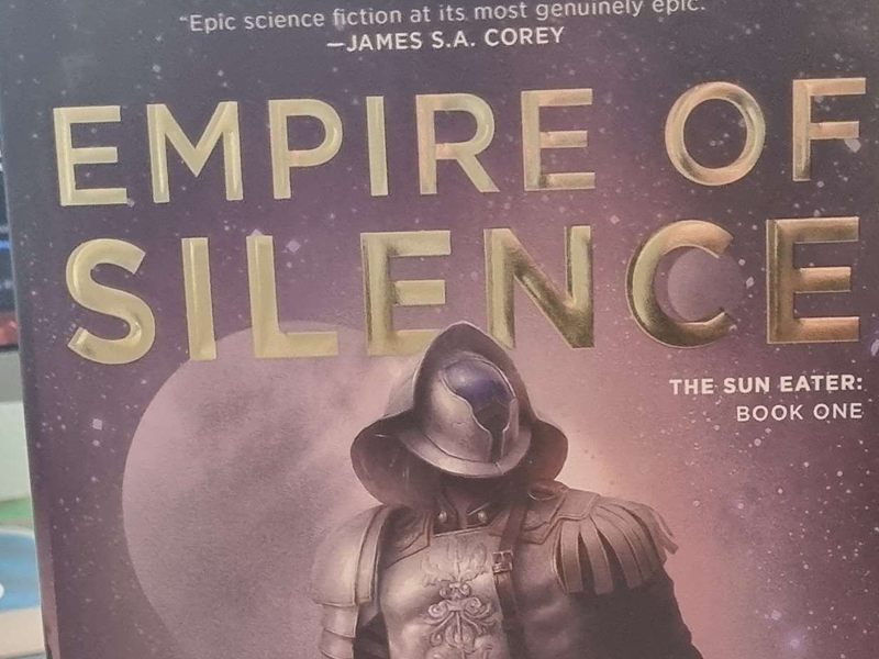 Omslaget til boka Empire of Silence av Christopher Ruocchio